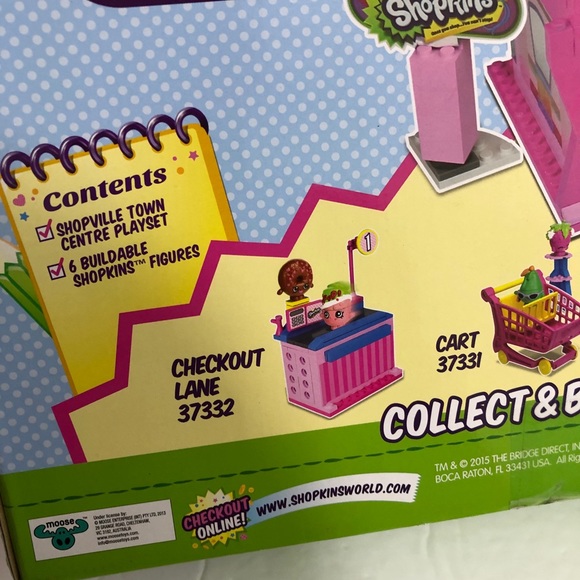 Shopkins Shopville Town Center Buildable Playset - Picture 9 of 9